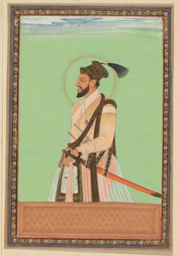 Portrait of Shuja, son of Shah Jahan, born after Dara Shikoh, who ruled Bengal during his father's lifetime; after his father's death, Aurangzeb had him killed and took possession of Bengal