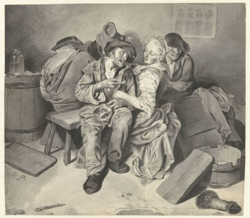 Young Couple in a Tavern