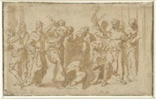 Torture of Saint Sebastian (?)