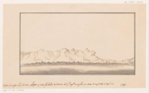 View of the coast of Southwest Celebes