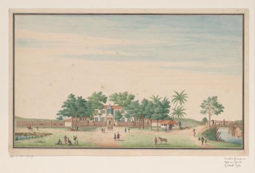 Governor's Country House at the Great Pass near Colombo