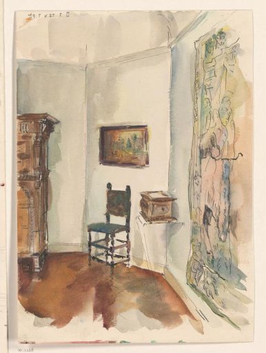View in a Hall of the Rijksmuseum: Printer's Extension, Lower Halls 1947