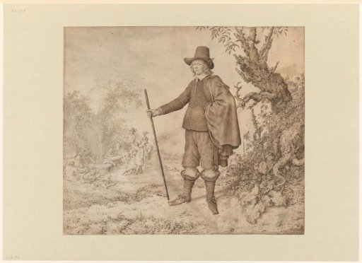 Portrait of a Gentleman in a Landscape