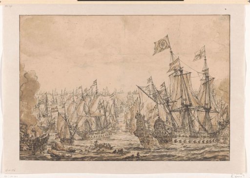 The Naval Battle off Katwijk on 8-10 August 1653