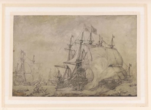 Naval Battle at Terheide, 1653