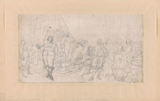 Schutters van de compagnie van kapitein Joan Huydecoper en luitenant Frans van Waveren, 1648