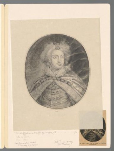 Portrait of Peter I the Great, Tsar of Russia