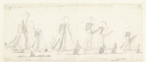 The Journey of the English King Charles II along the Thames to Sheerness and Chatham on 27 August 1681