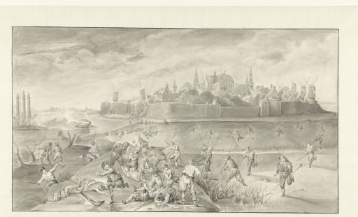 Sally against the Boshuysen Fort, 1574