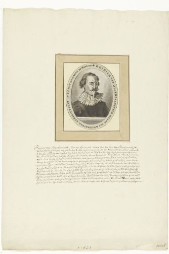Portrait of Reinier van Oldenbarnevelt, 1623