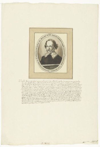 Portrait of David Coorenwinder, 1623