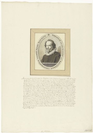 Portrait of Adriaan van der Dussen, 1623