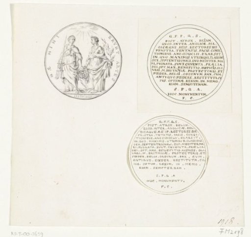 Medal on the Peace of Westminster, 1654