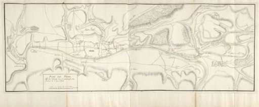 Map of Trier, 1705