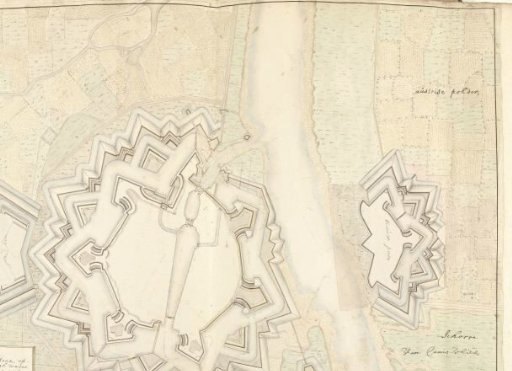 Plan of Sas-van-Gent, 1705