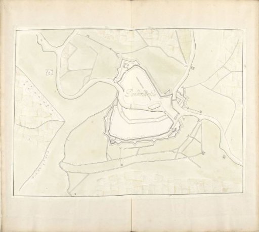 Plan of Dendermonde, ca. 1701-1715