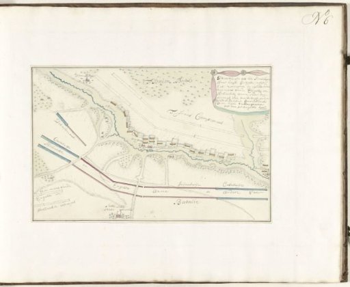 Order of battle of the French army behind the river IJse, 1705