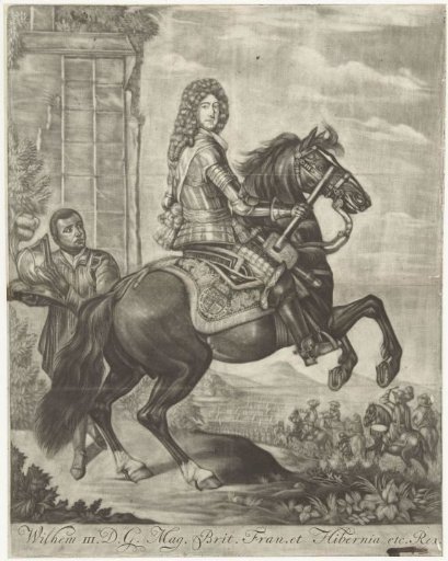 William III on Horseback and an Enslaved Servant