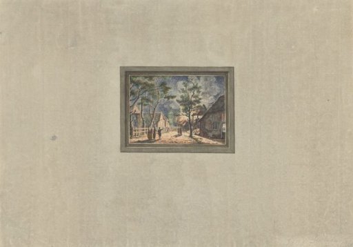 Fire at Muiderberg, 1746