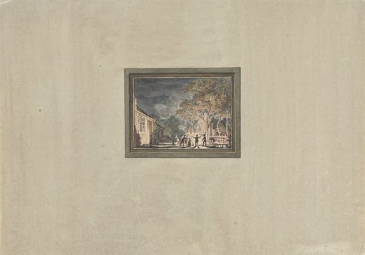 Fire at Muiderberg, 1746
