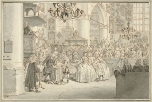 Baptism of Prince William V, 1748