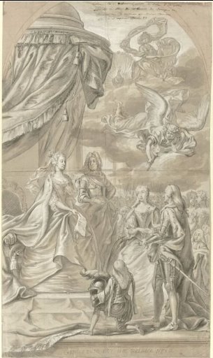 Allegory on the Marriage of Archduchess Maria Anna of Austria and Charles Alexander of Lorraine, 1744