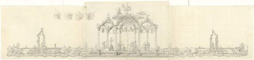 Table Decoration for the Golden Wedding of Burgomaster Gerrit Hooft, 1757