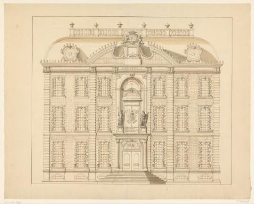 Illumination of the Van Dishoeck House in Vlissingen, 1766