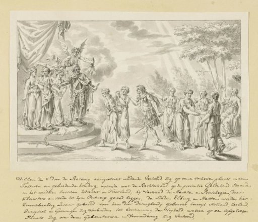 Allegory on the Attack on Hattem and Elburg, 1786