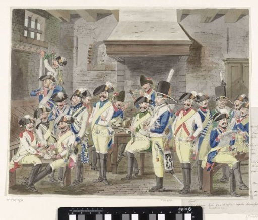 Uniforms of the Dutch Cavalry, ca. 1787-1790
