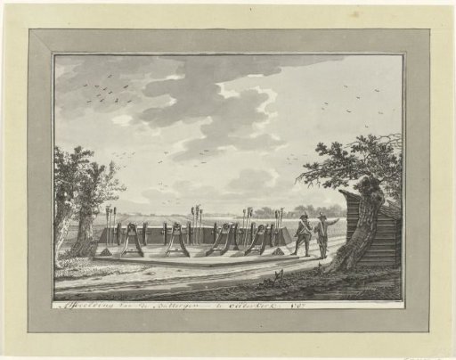 Battery at the Binnen Bullewijk, 1787
