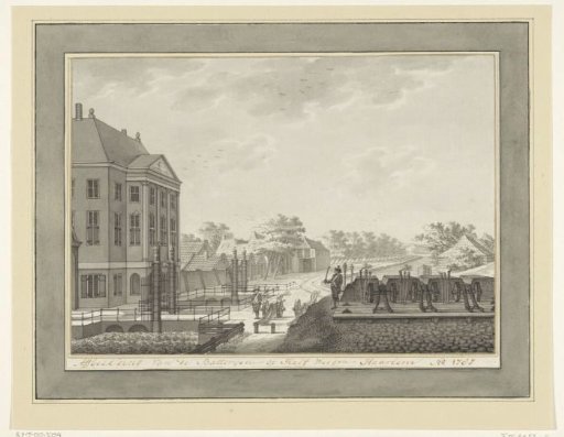 Battery at Halfweg, 1787