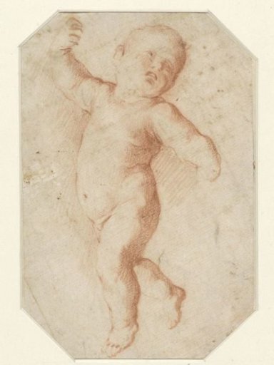 Flying putto