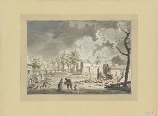 Ruins after the Fire at Amstelveen, 1792