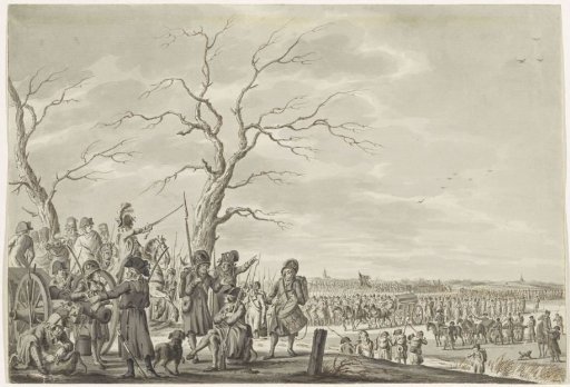 Pichegru Crosses the Frozen Waal, 1795