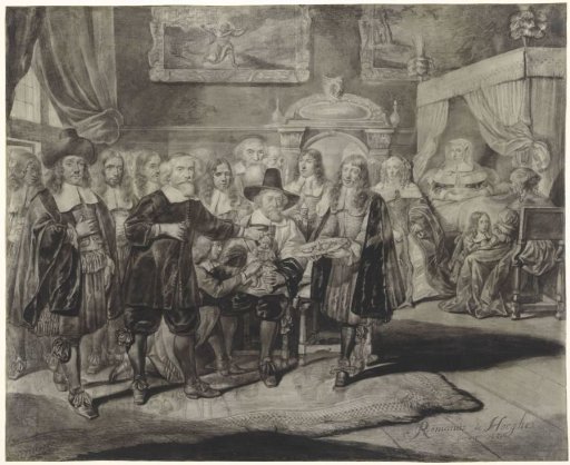 The Circumcision Ceremony of Alvaro Nunes da Costa, aka Nathan Curiël (1665-1736/38)