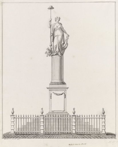 Monument of Liberty on the Neude in Utrecht, 1798