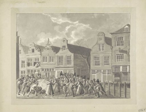 Collapse of the formwork at Gorinchem, 1809