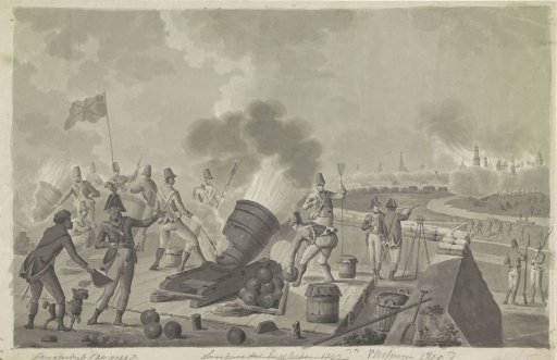 Bombardment of Flushing by the British, 1809