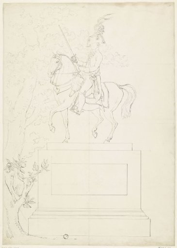 Equestrian Statue of the Prince of Orange, 1815