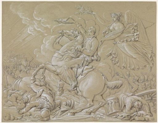 Allegory on the Battle of Waterloo, 1815