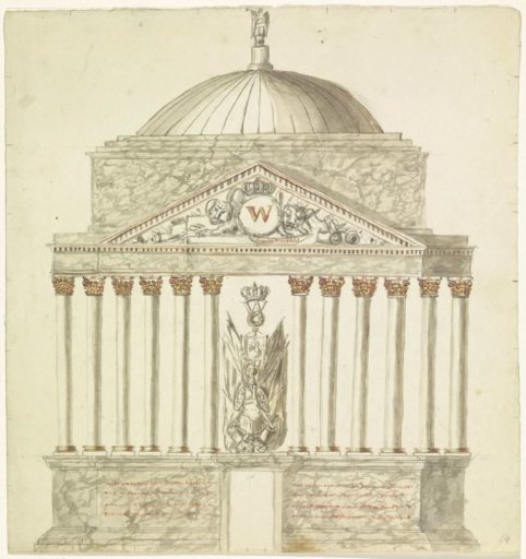 Triumphal Arch for the Town Hall, 1816