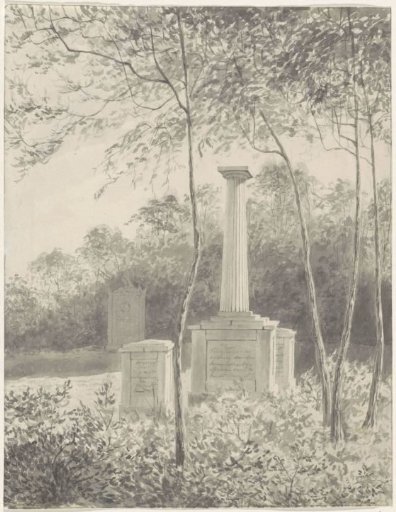 Monuments for Klinkhamer, Kreijenburg and Hartz, 1830