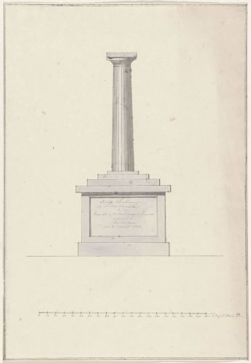 Monument to Justus Klinkhamer, 1830