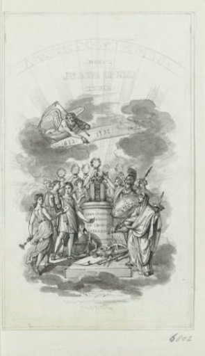 Allegory on the second centenary of the Athenaeum Illustre in Amsterdam, 1832
