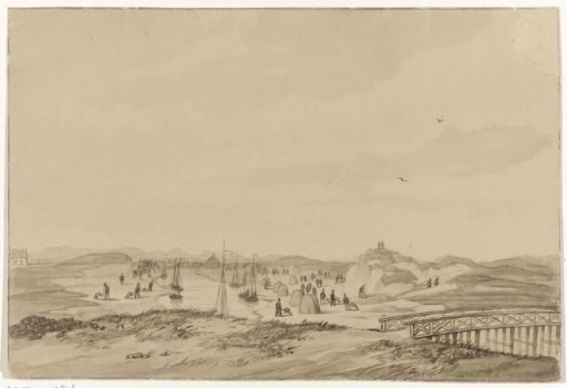 Sand quarry in the dunes near The Hague, 1846