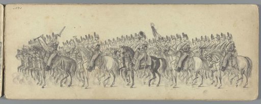 Funeral procession of Anna Paulowna (sheet 1), 1865