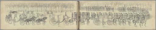 Funeral Procession of Anna Pavlovna (sheet 11), 1865