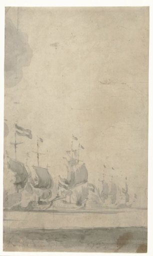 Naval Battle of Lowestoft on 13 June 1665