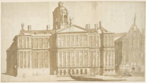 The new Town Hall of Amsterdam, ca. 1655